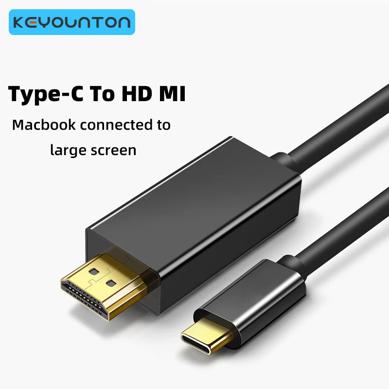 

Кабель-адаптер USB C-HDMI, 1,8 м, 48 Гбит/с, HDR, HDMI 2,1
