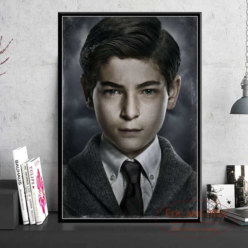Готэм Лидер продаж ТВ сериал художественная живопись винтажный холст постер