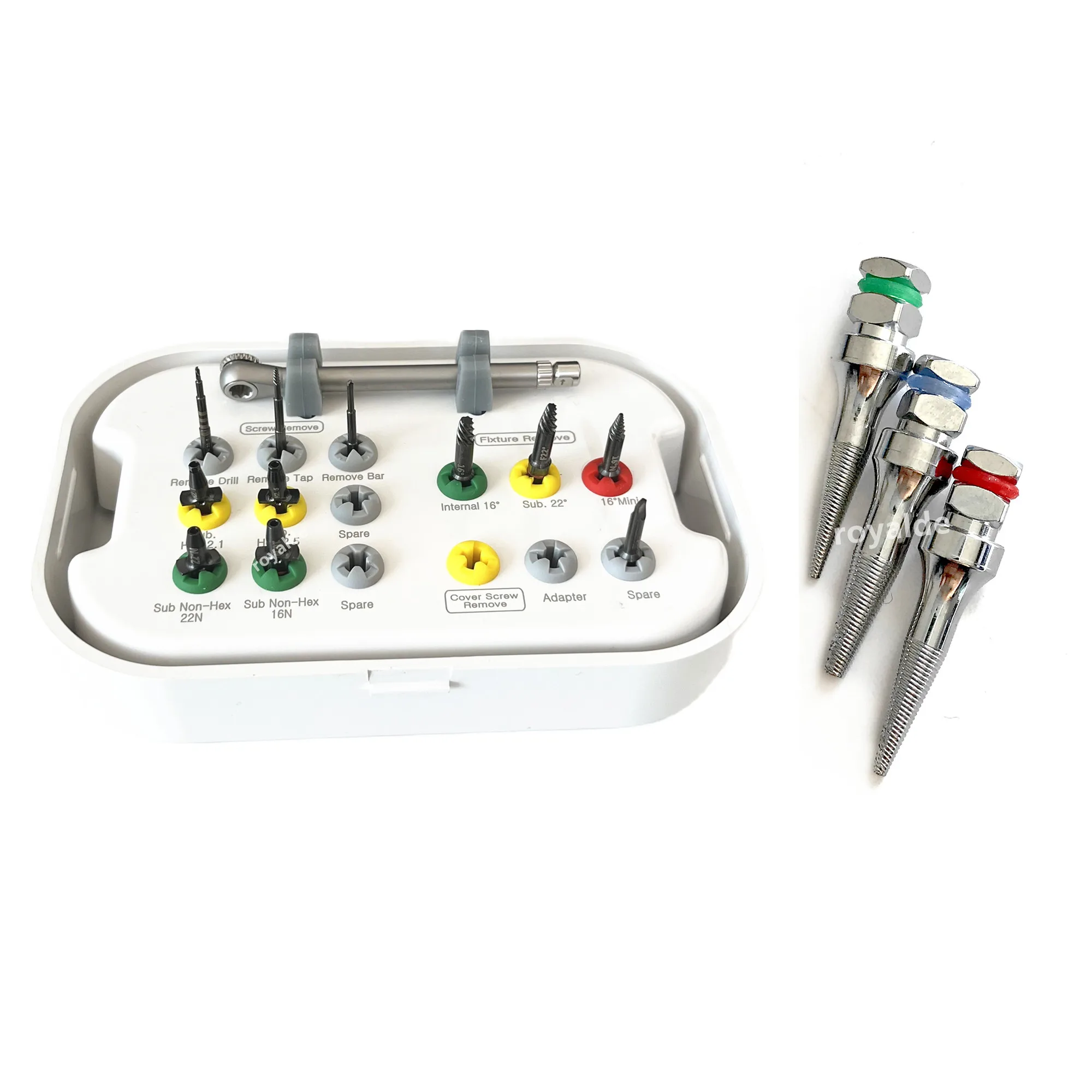 

Dental Broken Screw 1 Kit and 3 Pieces Screw