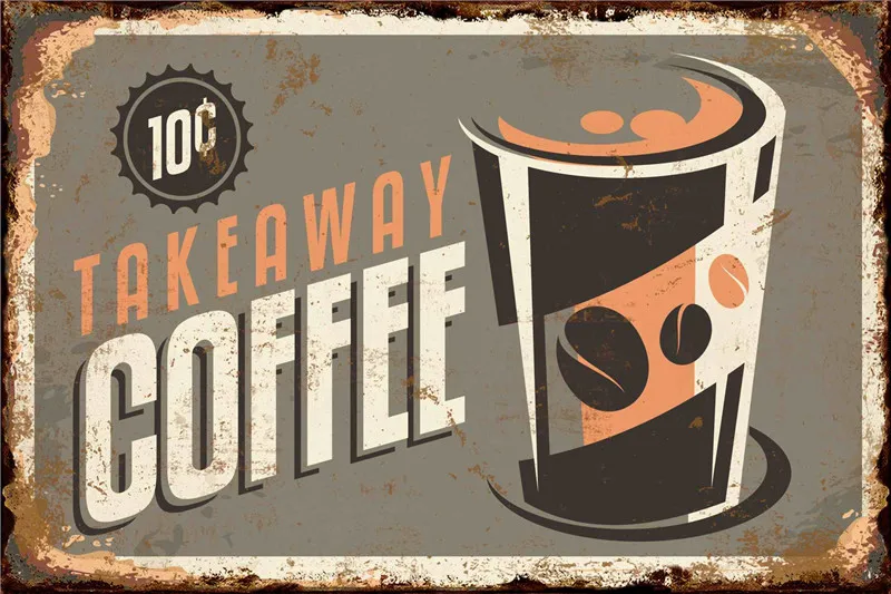 

Coffee Shop Movie Poster Vintage Retro Metal Plates Bathroom Decor Tin Sign Posters on the Wall Stickers Gamer Room Home Bar