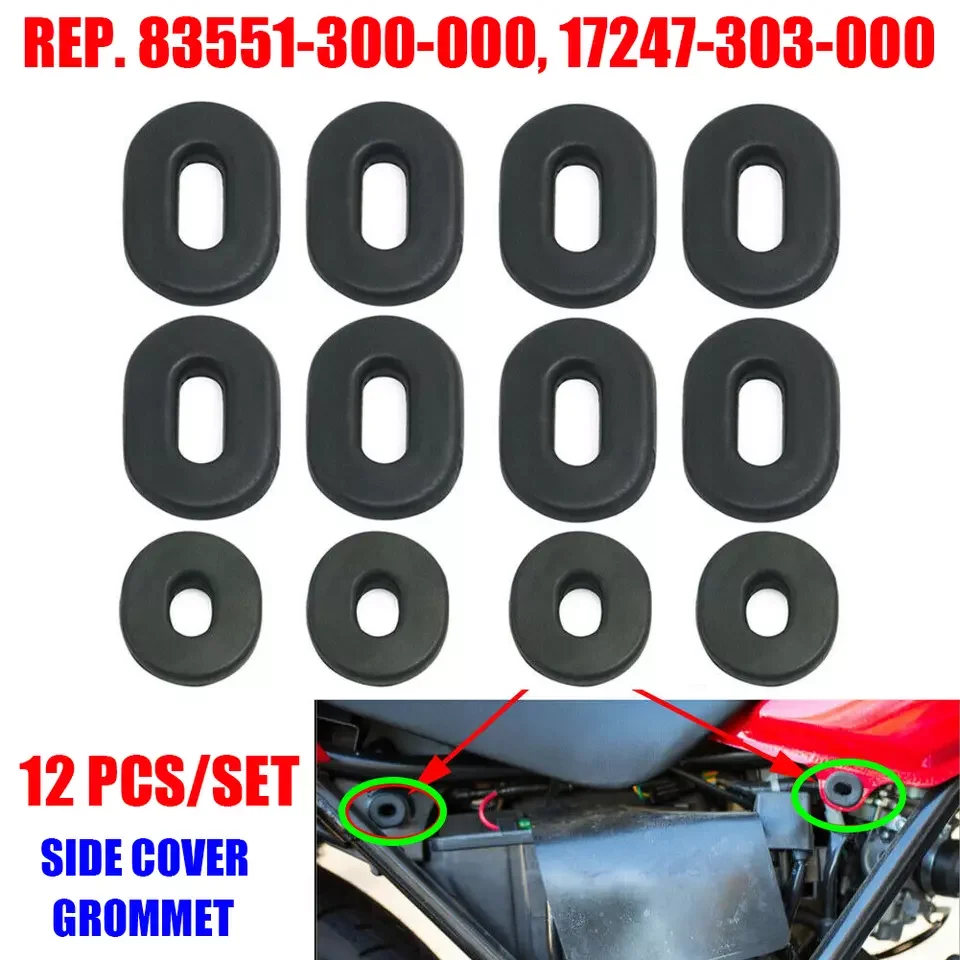 Фото Для боковой крышки Honda, втулка панели — 83551-300-000 — CB100K CL100S CB125S XL100 №4