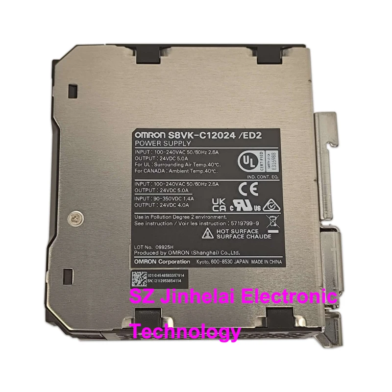 Фото Блок питания Omron S8VK-C12024 G12024 T12024, новый и оригинальный, мощный, долговечный, 120 Вт, 24 В постоянного тока, 5.0 А, для установки на DIN-рейку №5