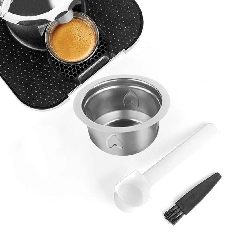 Многоразовые кофейные капсулы из нержавеющей стали Эспрессо многоразовые для