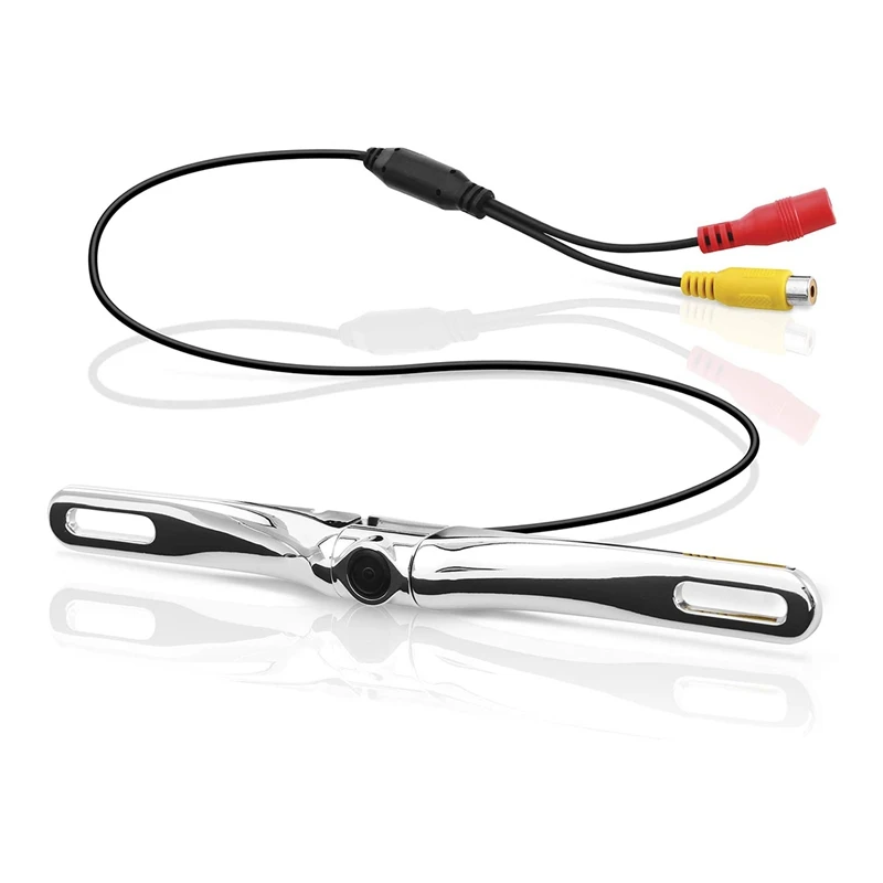 

Автомобильная камера заднего вида на 170 градусов, HD камера ночного видения, водонепроницаемая универсальная камера заднего вида с номерным ...