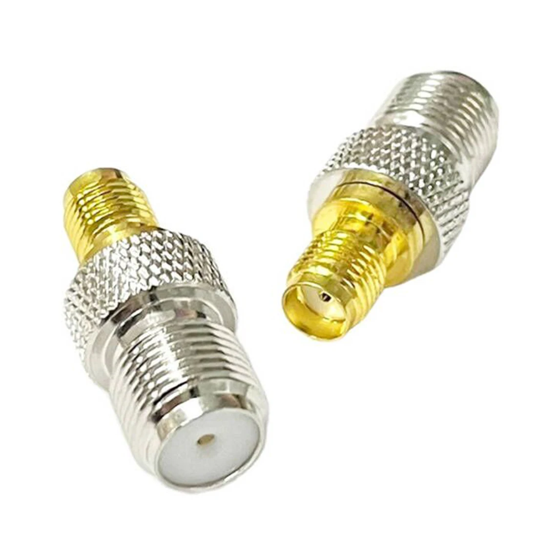 1PC  SMA Male Female to F Plug Jack RF Adapter Connector Data Drawing Straight Type Wholesale New images - 6