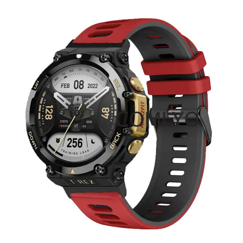 Новый силиконовый ремешок для умных часов Huami Amazfit T-Rex 2 браслет T Rex