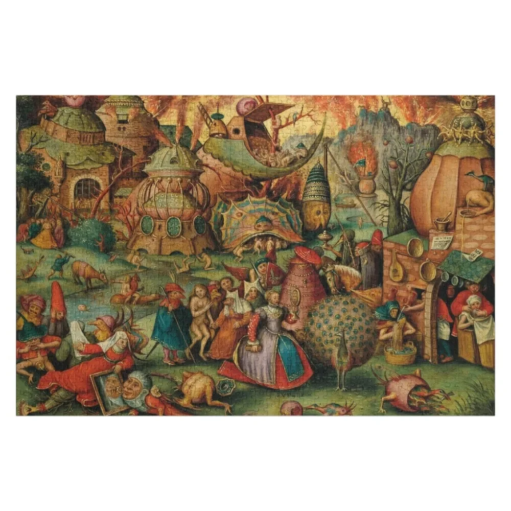 Пазл Pieter Brueghel I Allegory of Pride Персонализированный пазл Настраиваемый подарочный