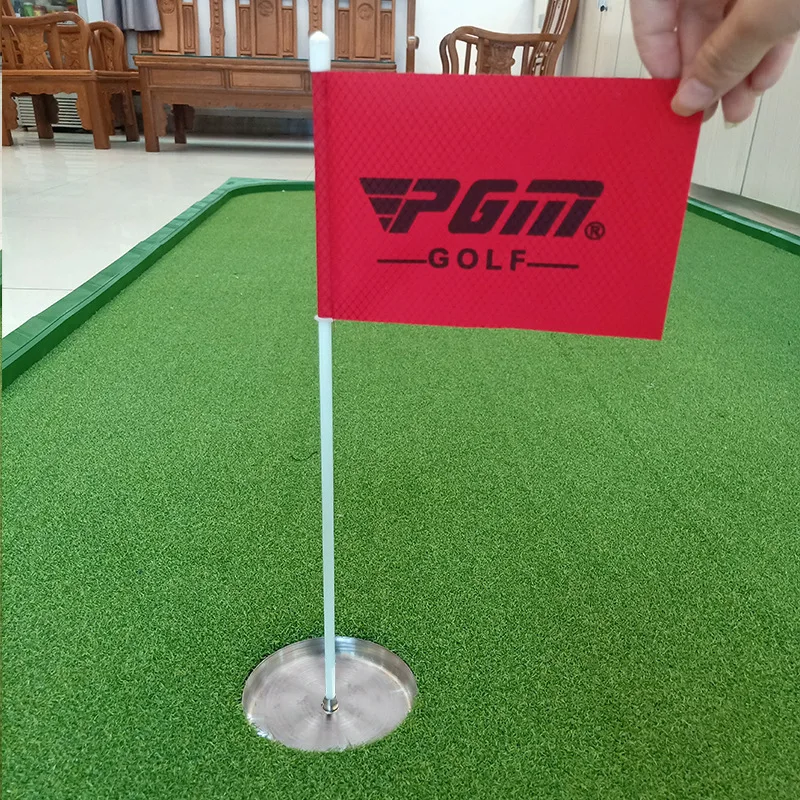 

PGM Golf Hole Cup 304 Stainless Steel + High Hardness Environmental Protection Flagpole Beginner Exercise Supplies Accessories
