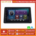 Автомагнитола на Android 11 с GPS для Mitsubishi Pajero Gen2 2002-2014 Carplay, автомобильный мультимедийный плеер, головное устройство 4G NET Wifi BT 5,0