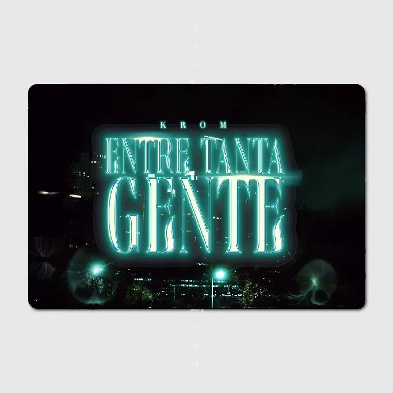 Entre Tanta Gente Razor неоновая металлическая вывеска клубная домашняя вечеринка дизайн