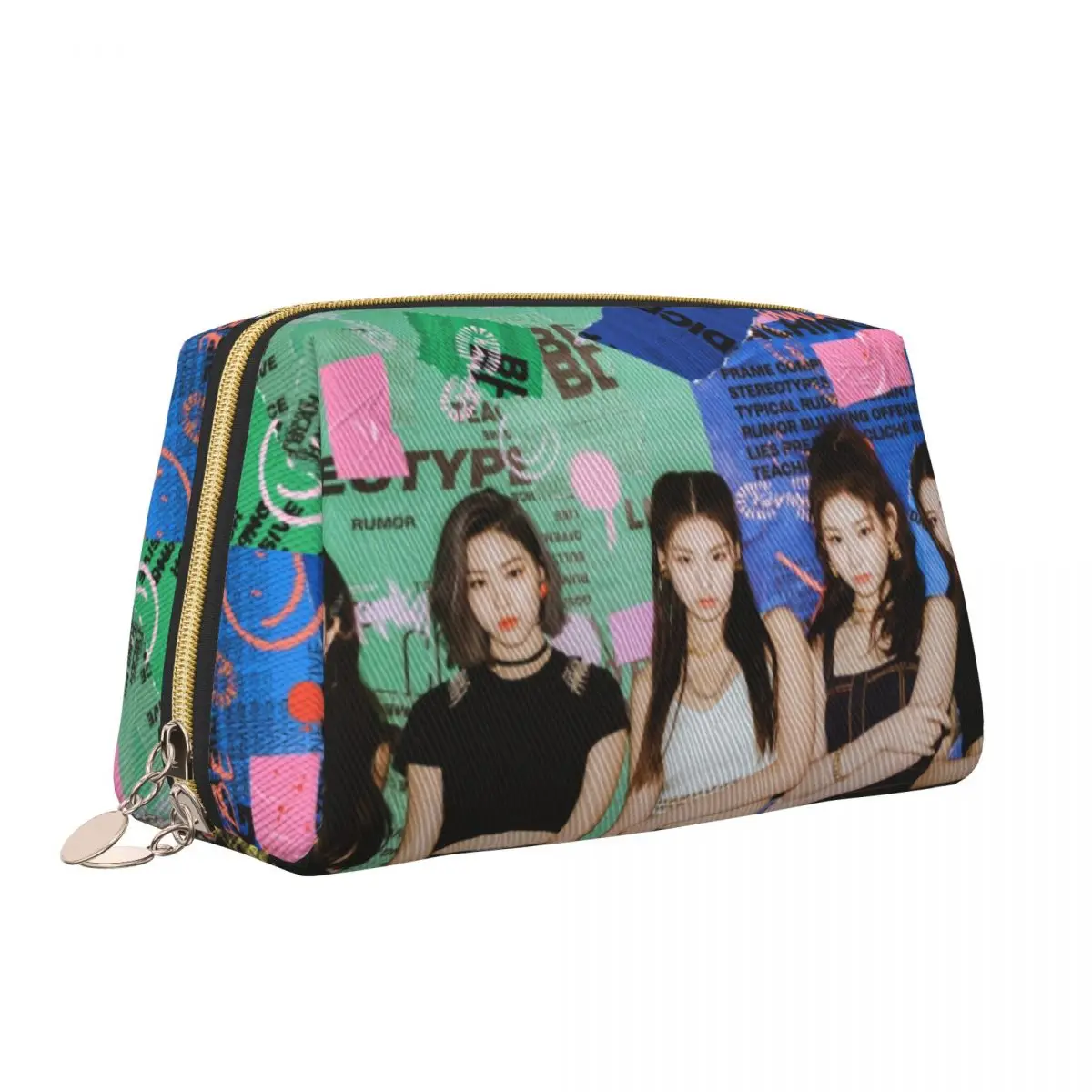 Косметичка ITZYS Kpop Star Girl Group женская модная косметичка большой вместимости