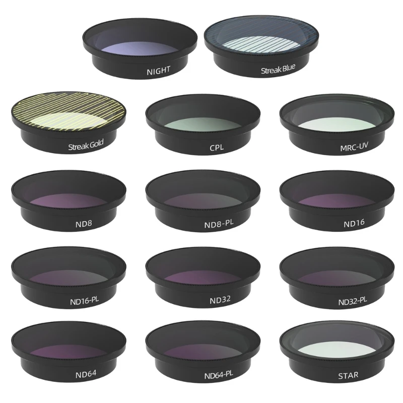 

Drones Camera Lens Filter for Avata - ND16 ND64 ND8 ND32 ND Filter CPL UV Ultra-violet Brushed Lens Filter