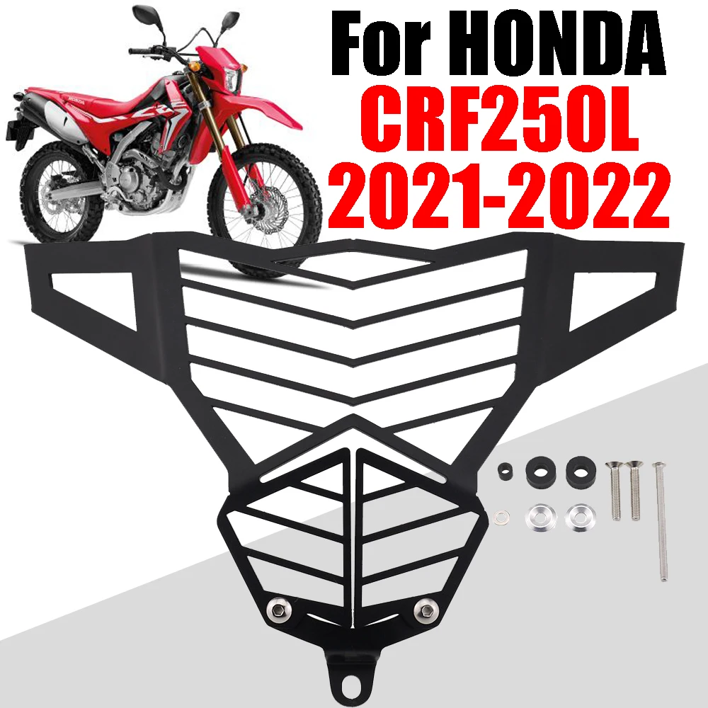 

Аксессуары для мотоциклов Honda CRF250L CRF250 CRF 250 L 250L 2021 2022, защита передней фары, защитная решетка светильник