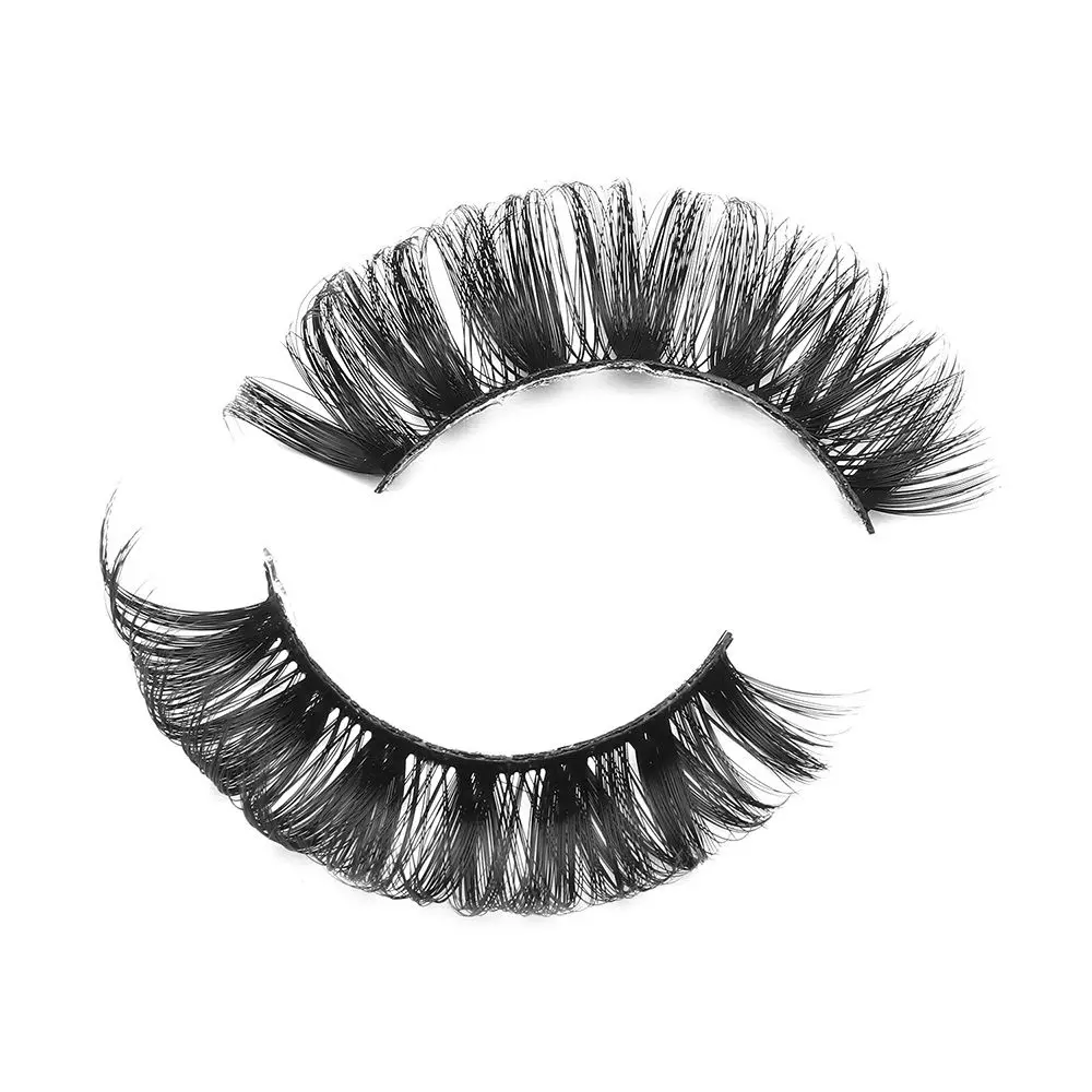 Накладные ресницы 3D из меха норки многоразовые натуральные объемные