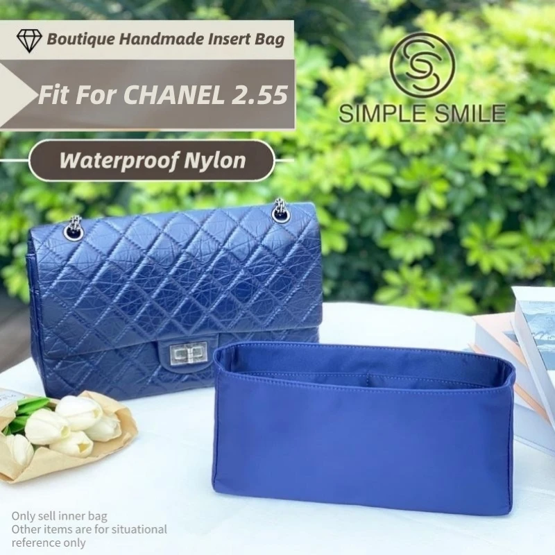 

For CHANEL 2.55 Mini Make up Organizer Felt Cloth Handbag Insert Bag Travel Inner Purse Portable Cosmetic Bags