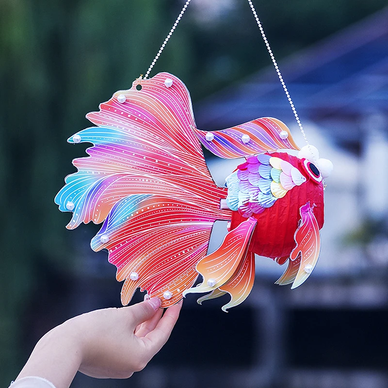 Китайский Новогодний Комплект Лунных Фонарей-сделай Сам Светящиеся Бумажные