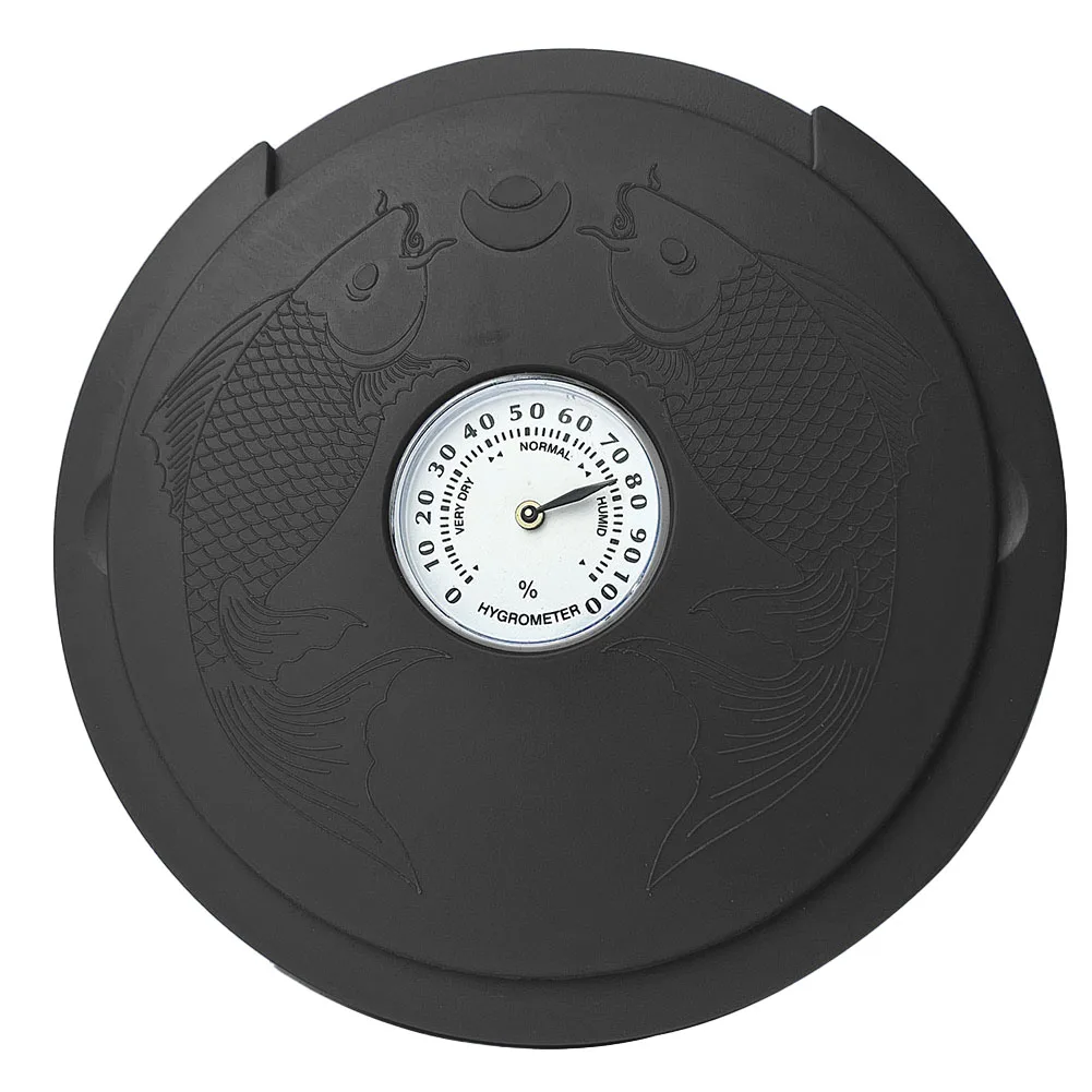 

Guitar Sound Hole Cover Acoustic Black Blue Care Cover Guitar Hole Humidifier Protect Sound White With Hygrometer