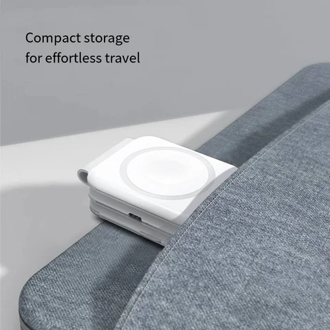 XYP 3039. Чехол для карты хранения кабелей для передачи данных, быстрая зарядка 15 Вт, складное хранилище, портативное трехстворчатое магнитное беспроводное зарядное устройство.