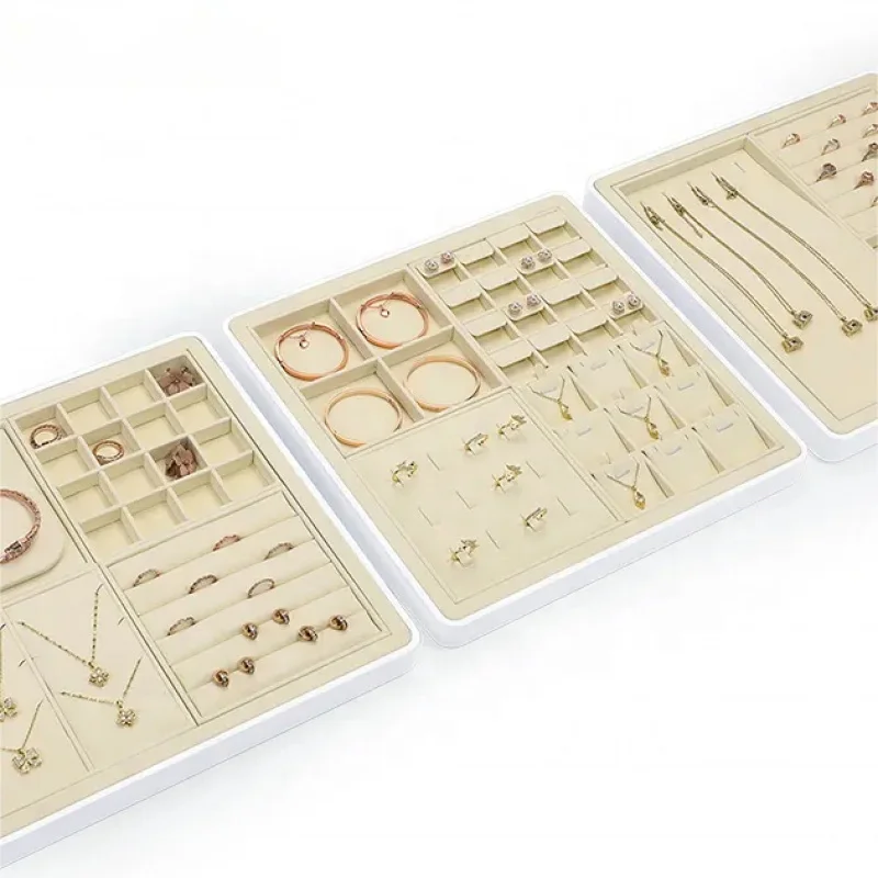 На заказ. VANLOCY Королевское ожерелье кольца браслет стенд из микрофибры ювелирные