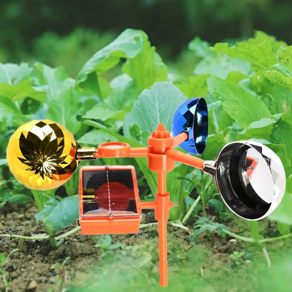 Инструмент для рыбалки птиц на солнечной батарее новый садовый фрукт умный