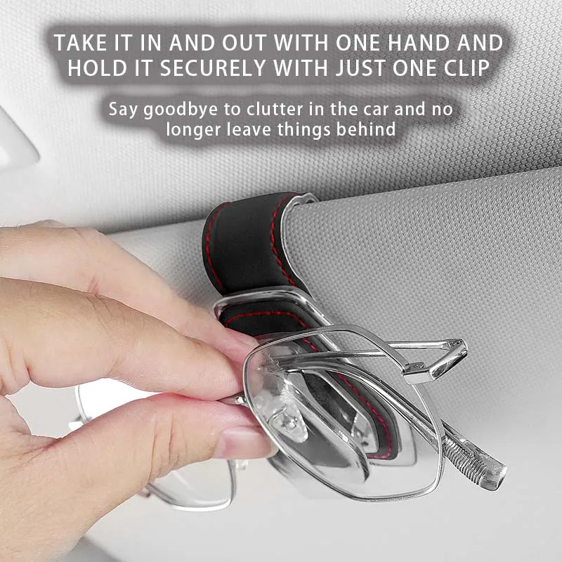 Автомобильные очки искусственный козырек оправа для очков держатель