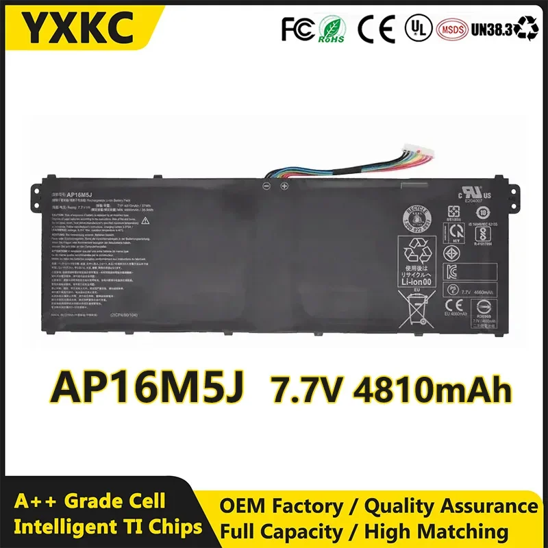 Аккумулятор для ноутбука ACER Aspire 3 A314-31 A315-21 AP16M5J 7,7 V ...