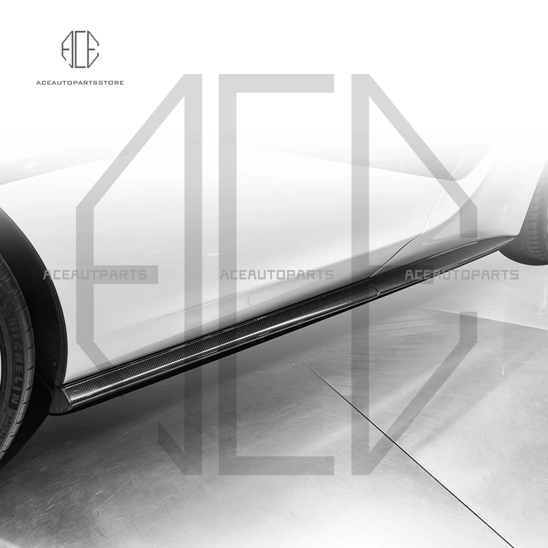 4 шт./комплект удлинители для боковых юбки McLaren 540C 570s 570gt 2016-2021 из сухого