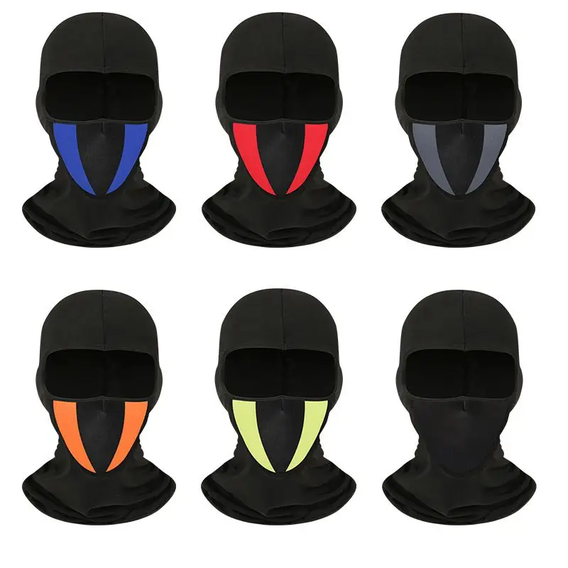 

Outdoor Riding Single Hole Dustproof Sun Protection Balaclava Unisex Windproof Sports Spring Autumn Breathable Ski Cap Beanie