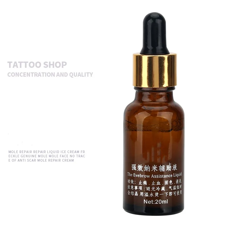 

20ml new tattoo accessories nano permanent tattoo makeup auxiliary liquid supply eyebrow lip makeup