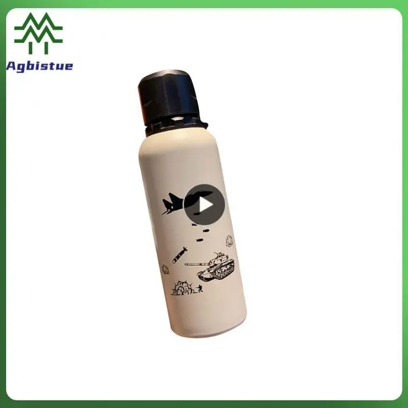 

Water Cup Stainless Steel Double Wall Sports Bottle Safe Rust Proof Anti-fall Insulation Cup Vacuum Flask Fitness Equipment
