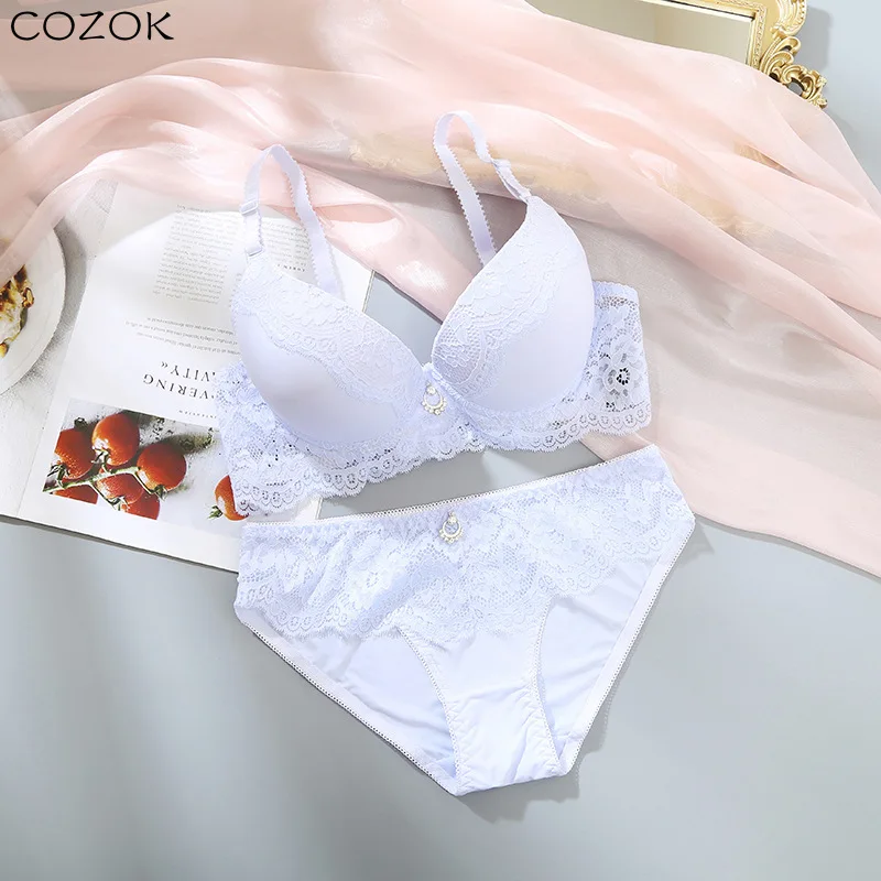 Сексуальный тонкий бюстгальтер COZOK удобное кружевное нижнее белье для маленьких