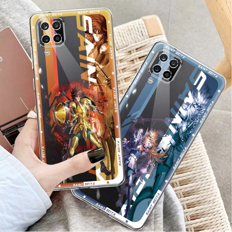 

Phone Case For Samsung Galaxy A02 04s A04e A04 A01 A03 Core A03s A02s A30 A20e A20s A40 Saint Seiya Anime Shiryu Phoenix Ikki