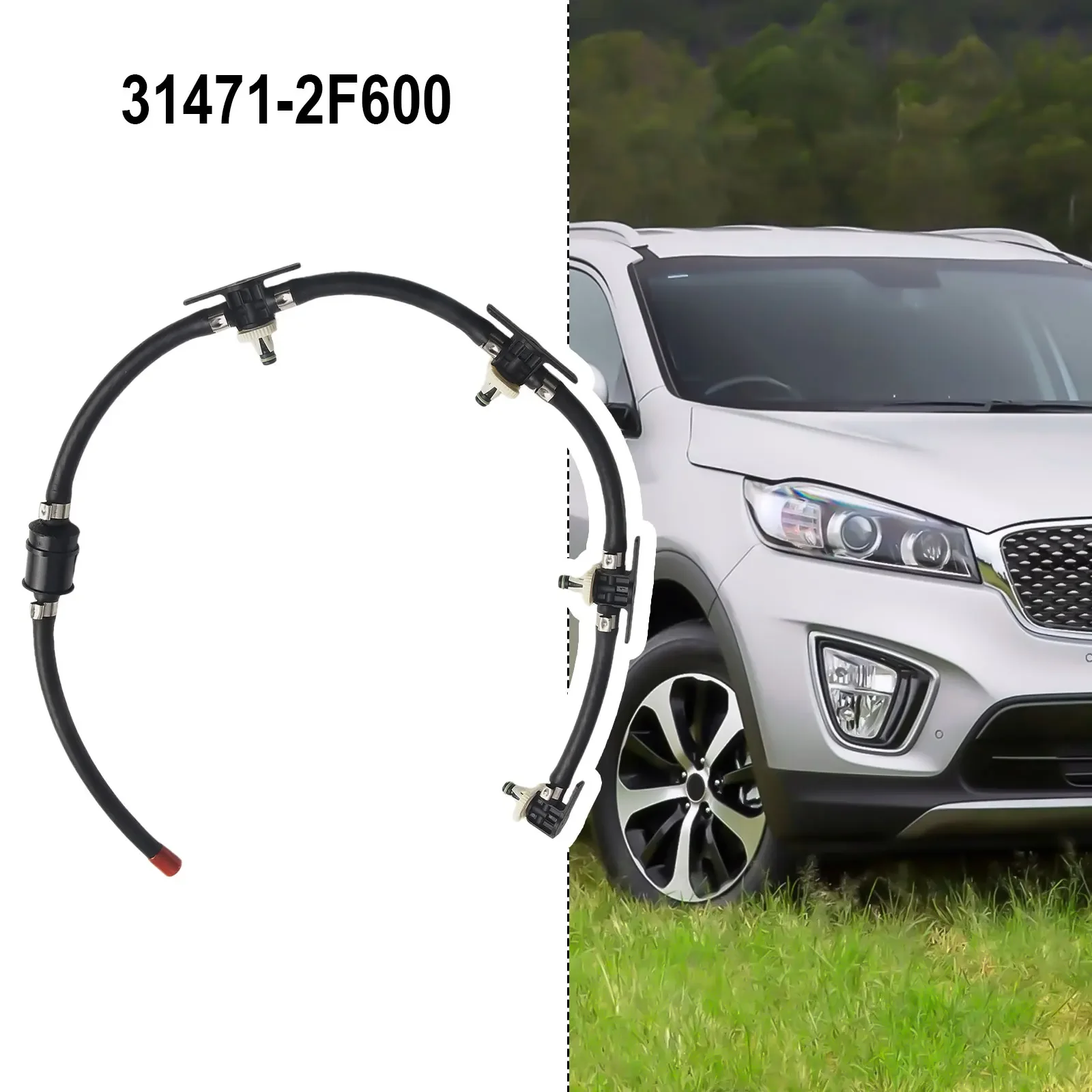 Для Kia Шланг перелива топлива 31471-2F001/31471-2F600 Sorento 2009-2018 Дизельный 2.2 возврата в сборе