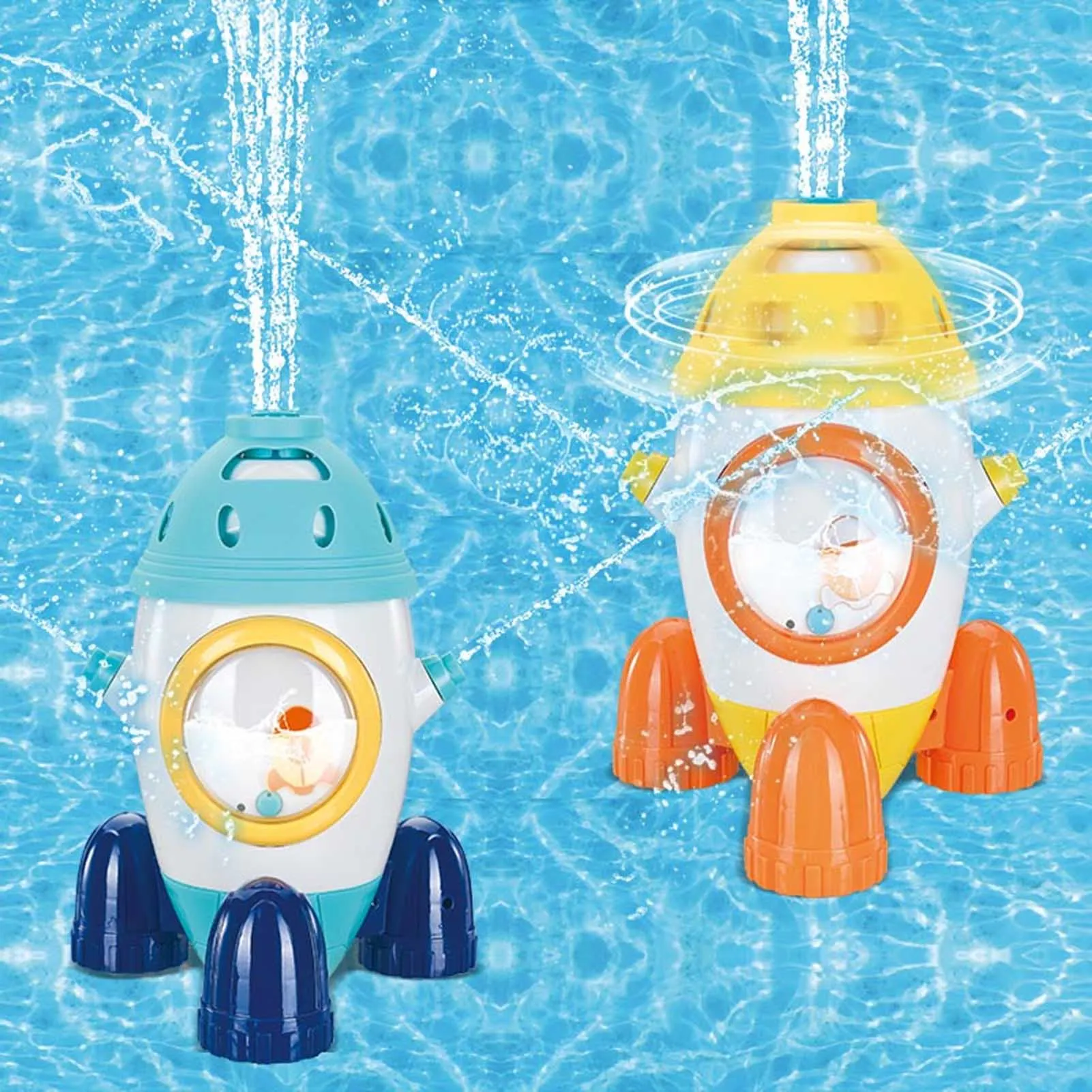 

Sprinkler Toys For Kids Water Toys Spinning Rocket Sprinklers Kids Sprinkler For Yard Garden Lawn Water Spraying Games Summer
