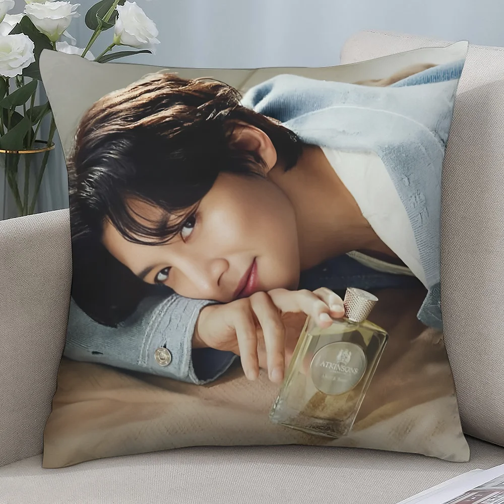

Ji Chang W-Wook Kpop наволочка короткие плюшевые наволочки диван декоративный подарок домашний двусторонний чехол для подушки с принтом
