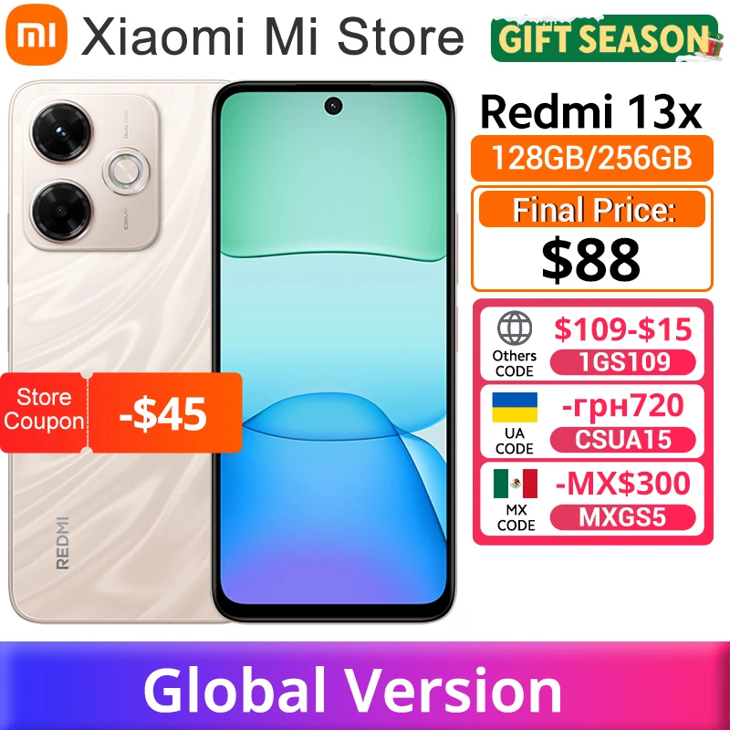 Смартфон Xiaomi Redmi 13X, 8/256ГБ, global | AliExpress