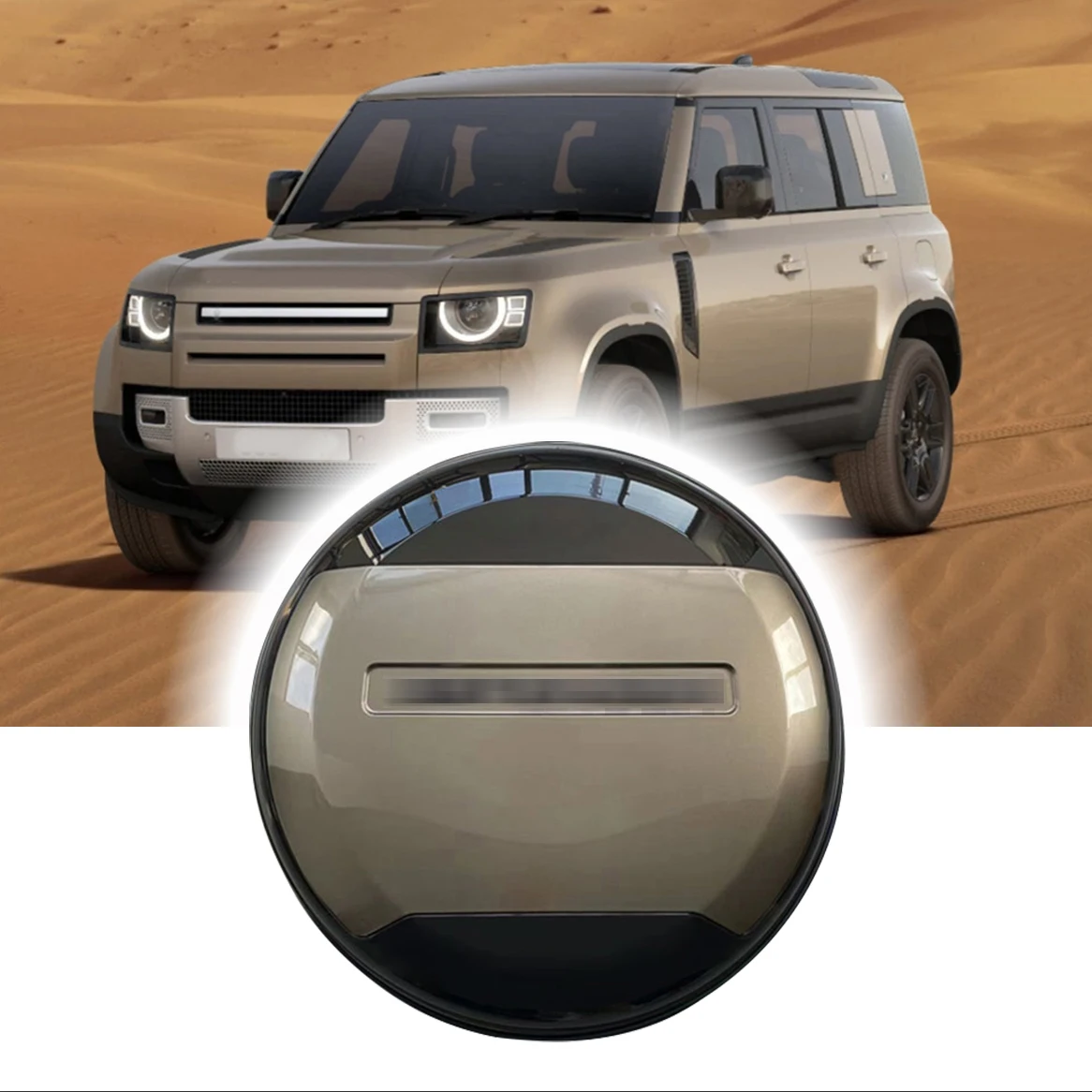 Запасная крышка шины gondwna Stone Series подходит для Land Rover Defender 110 90 130 2020-2024 ABS запасная