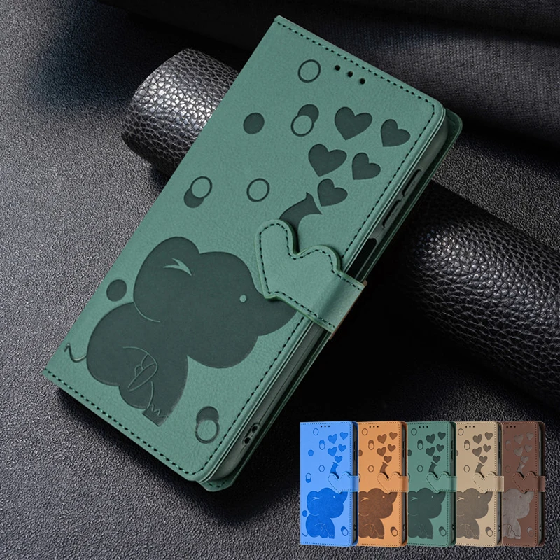 Чехол для телефона с рисунком слона Samsung Galaxy A32 A22 A12 4G A42 A52 A52s 5G A326B A526 Flip Cover