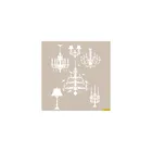 Трафарет Lamparas 21x30 см