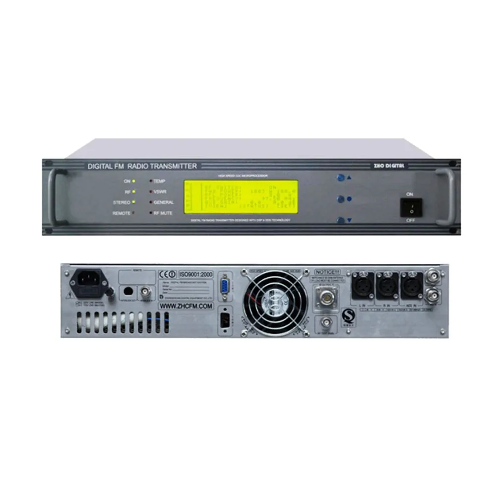 

ZHC618F-300W 300W FM Transmitter FM Broadcasting For Professional FM Radio Station