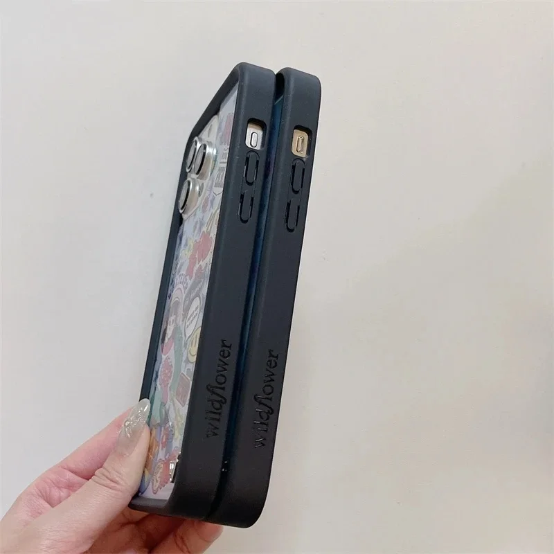 Чехол для телефона с металлическим логотипом Wildflower 3D WF для iPhone 16, 15, 14, 13, 12, Pro Max Plus 16 pro, чехол для губ Wildflower Leopard Spirit Goddess (art.: 3920cd09cf24c) - 3920cd09cf24c