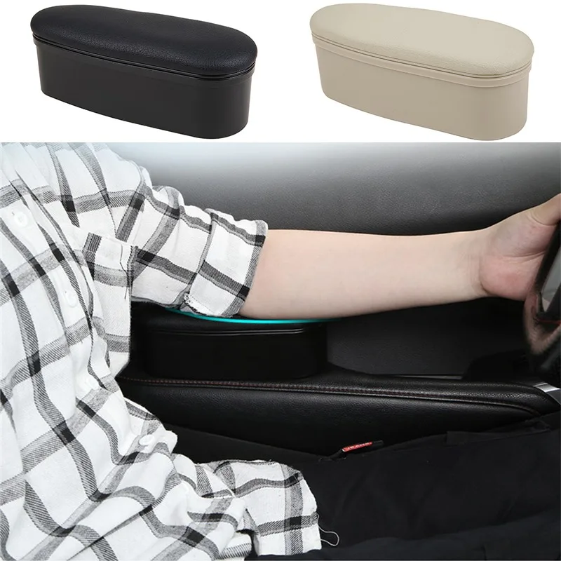 

Universal Car Elbow Support Armrest Pad with Storage Box Automobile Arm Rest Auto Replacement Interior Decoration Accessories