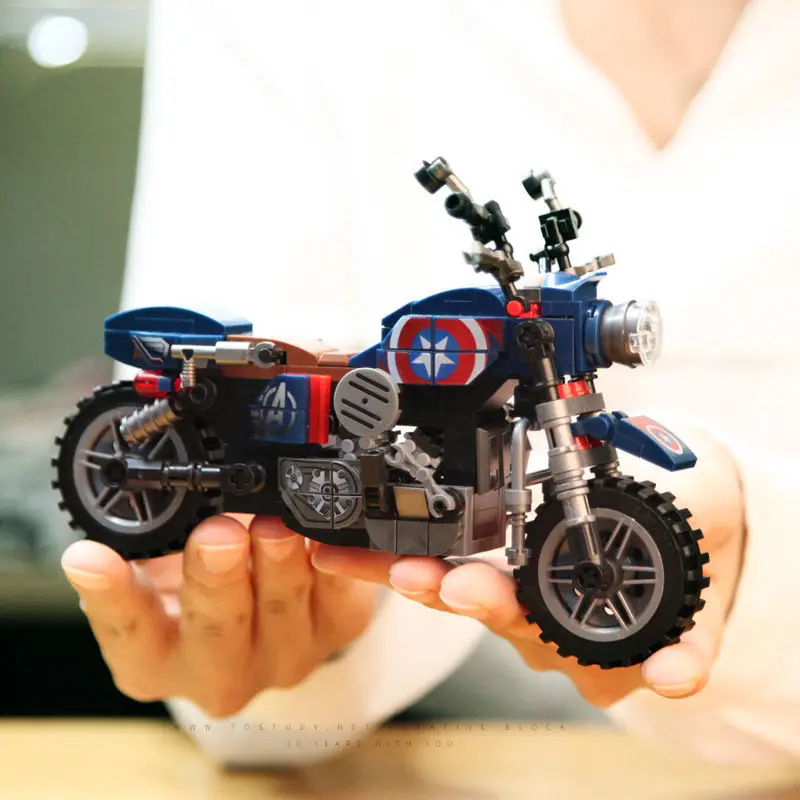 

Compatible Lego Blocks Motorcycle Children Puzzle Assembled Model Toys Boys and Girls Christmas Birthday Gift