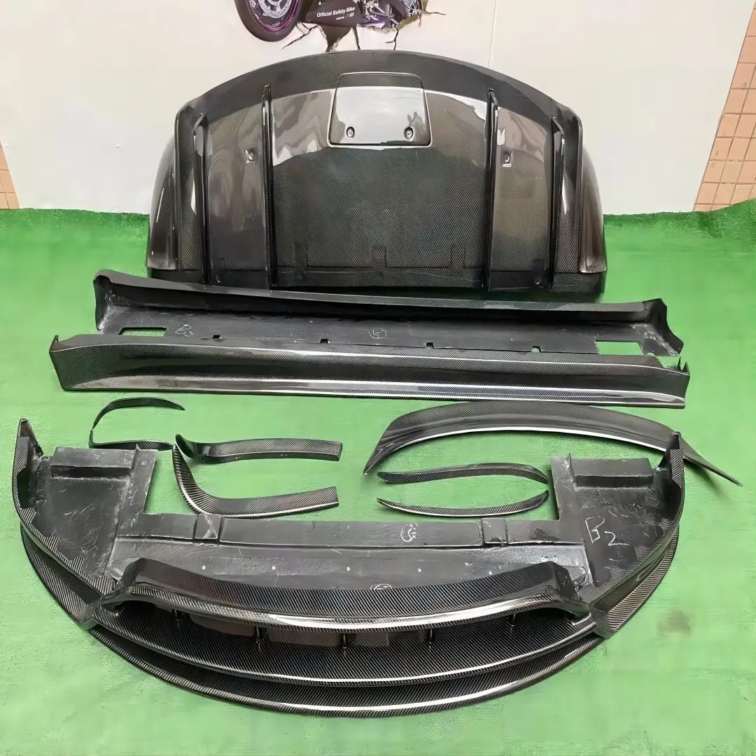 Подходит для модификации Tesla Model X с маленькими колесными арками из углеродного