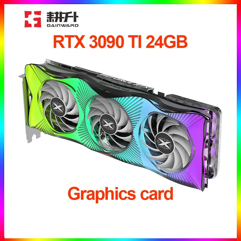 

New Gainward RTX3090 TI Glare OC 24GB 384bit GDDR6X NVIDIA RTX 3090 GeForce RTX 3090ti graphics video card Gaming Mining GPU