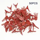 Прививочный зажим для овощей, 50 шт., зажим для огурцов, арбуз, дыня, зажим для прививки баклажанов, пластиковый зажим