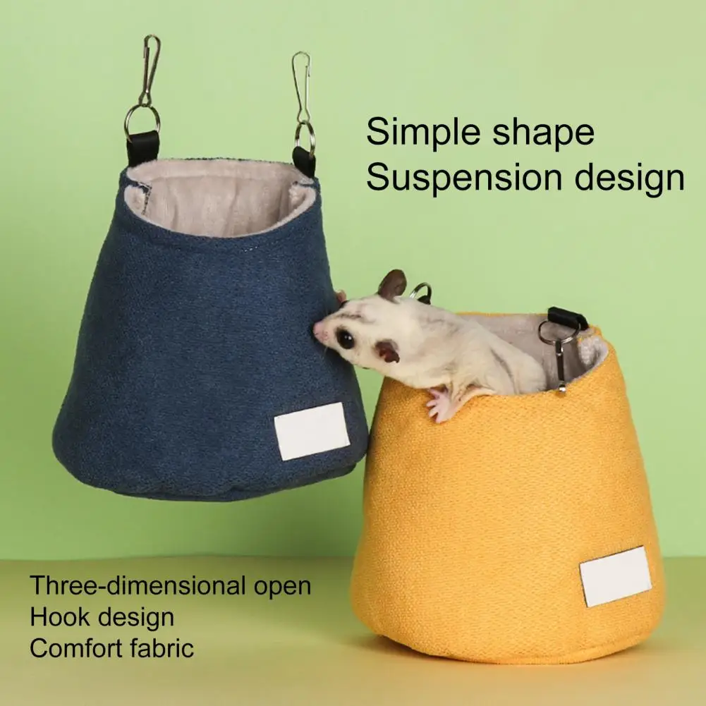 

Маленькое гнездо для домашних животных, прочный, не выцветающий, Большой Космический Планер для сахара, Стандартное Гнездо, маленькие товары для домашних животных