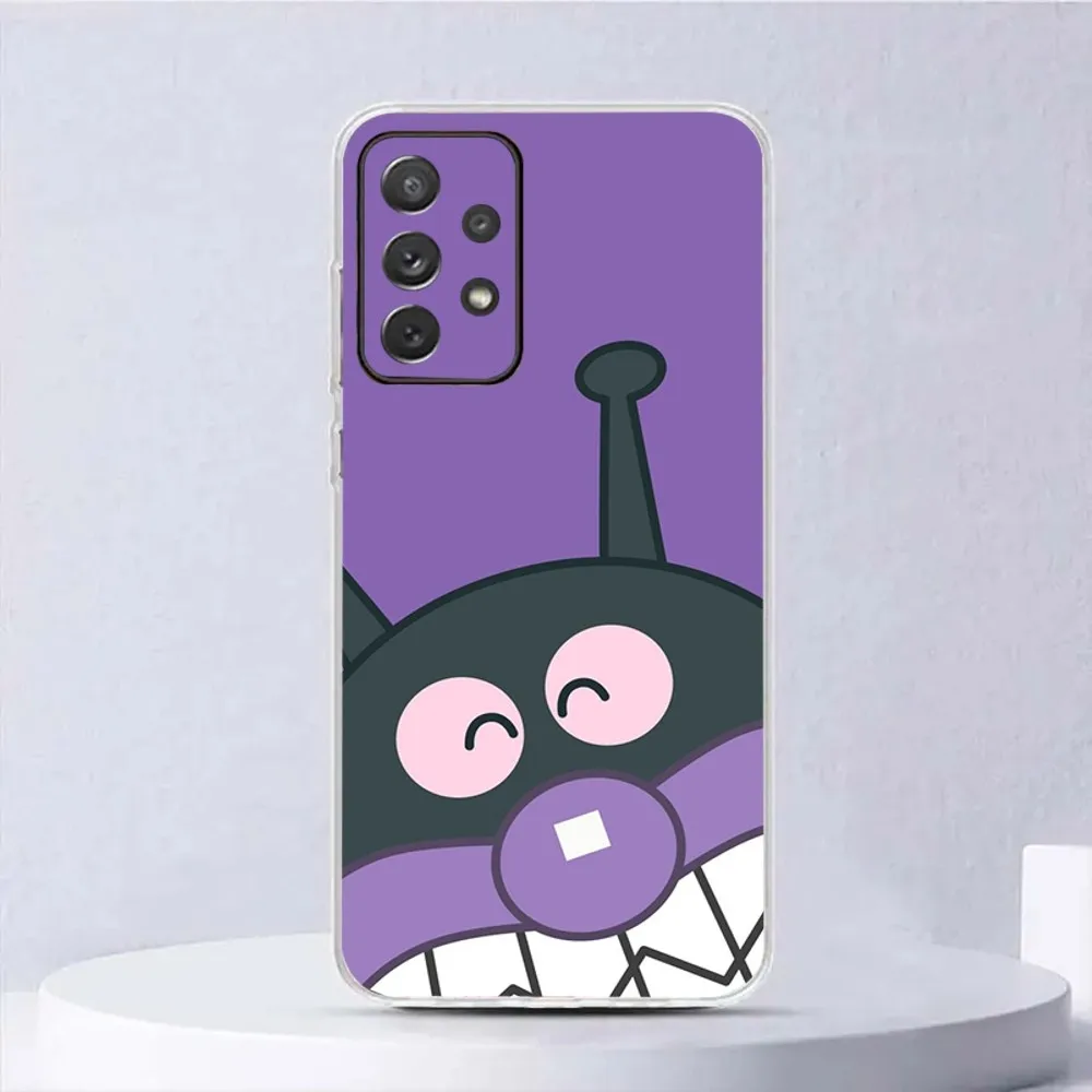 Чехол для телефона Cute Cartoon A-Anpanman Samsung Galaxy A31 A33 A52 A13 A02 A53 A50 A73 A72 A40 A20 A23 A54 A14 A34 задняя