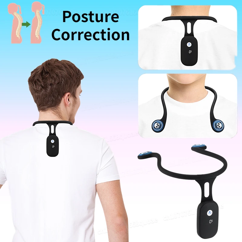 

Silicone Invisible Smart Posture Correction Device Realtime Back Correct Training Monitoring Corrector for Adult Child Health