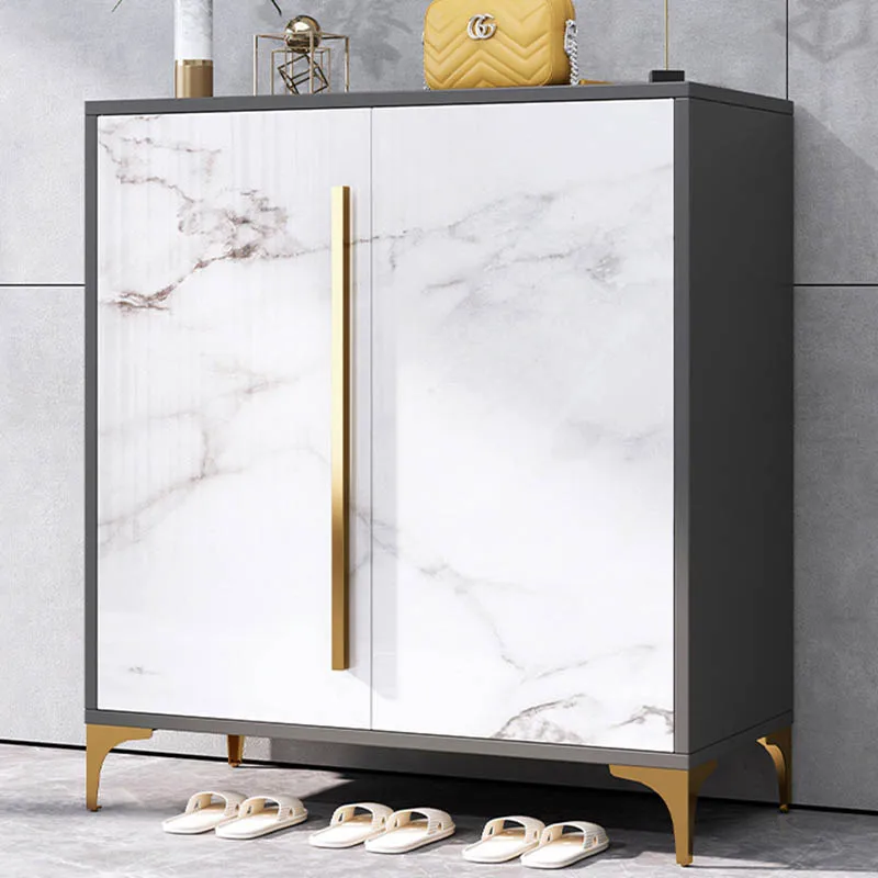 

Luxury Wood Door Shoe Rack Dust Proof Long Vertical White Shoe Cabinets Box Contain Sleek Armarios De Dormitorio Home Furniture